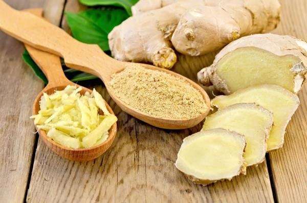 انواع مختلف زنجبیل های چینی تازه