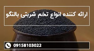 ارائه کننده انواع تخم شربتی بالنگو