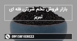 بازار فروش تخم شربتی فله ای تبریز