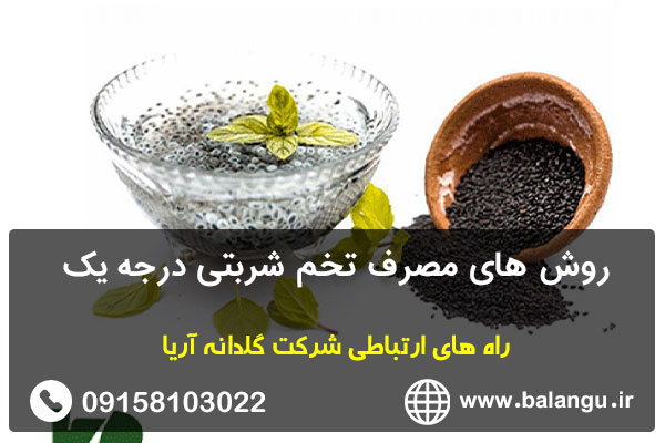 روش های مصرف تخم شربتی درجه یک