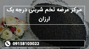 مرکز عرضه تخم شربتی درجه یک ارزان