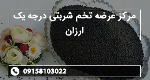 مرکز عرضه تخم شربتی درجه یک ارزان