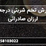 سفارش تخم شربتی درجه یک ارزان صادراتی