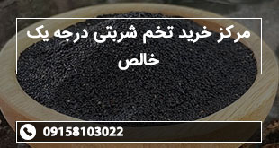 مرکز خرید تخم شربتی درجه یک خالص