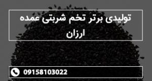 تولیدی برتر تخم شربتی عمده ارزان