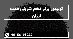 تولیدی برتر تخم شربتی عمده ارزان
