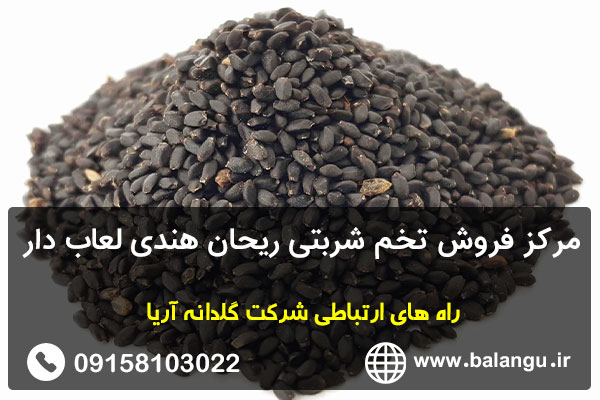 مرکز فروش تخم شربتی ریحان هندی لعاب دار