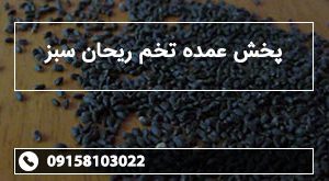 پخش عمده تخم ریحان سبز