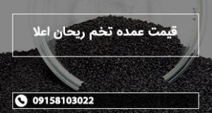 قیمت عمده تخم ریحان اعلا