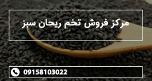 مرکز فروش تخم ریحان سبز