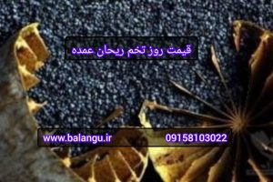 قیمت روز تخم ریحان عمده